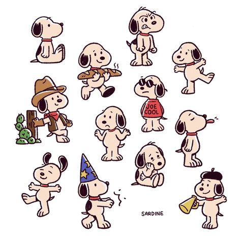 which snoopy are you today :P BTW TELL ME CHARACTERS I SHOULD DRAW NEXT!!!! i was thinking garfield :D . . . #snoopy#snoopyillustration#art#illustration#procreate#digitalart#drawing#characterchart#snoopyfanart#snoopyart#peanuts#artoftheday#montrealartist#cartoon#characterart Snoopy Cowabunga, Snoopy Emoji, Garfield Drawing, Illustration Procreate, American Traditional, Drawing Inspiration, Character Design Inspiration, Art Illustration, Tell Me