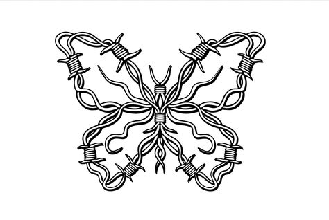 Barbed Wire Butterfly Decal for Cars, Butterly Sticker for Cars, Butterfly Bumper Stickers, Decals for Luggage, Butterfly Vinyl Decals https://etsy.me/3JzSZn7 Barbed Wire Butterfly, Quotes Bible Verse, Gifts For Christians, Wire Butterfly, Butterfly Vinyl, Christian Decals, Butterfly Decal, Quotes Bible, Car Window Decals