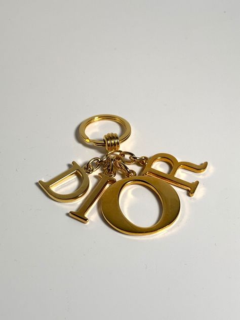 Dior Keychain, 90s Christian Dior, Designer Keychain, Dior Vintage, Miss Dior, Christian Dior, Keychains, Dior, Spain