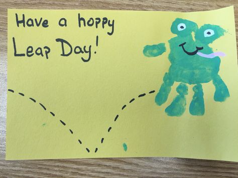 Leap Year Crafts For Preschoolers, Leap Year Crafts For Toddlers, Leap Day Crafts For Toddlers, Leap Day Crafts For Kids, Leap Year Crafts, Pioneer Crafts, Prek Crafts, February Activities, Crafts 2023