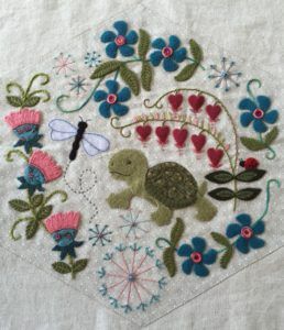 Woodland Whimsy | Under the Garden Moon Blog Greenhouse Decoration, Quilts Designs, Wool Applique Quilts, Woodland Whimsy, Mug Rug Patterns, Wool Felt Projects, Diy Bead Embroidery, Wool Quilts, Woodland Friends