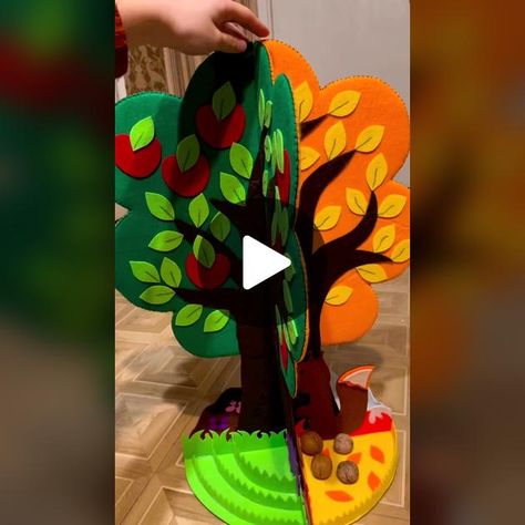 Diy Apple Tree Classroom, Seasons Project, Preschool Creative Art, Tree Project, Family Plaque, Heart Overlay, Monogram Art, Easy Diy Decor, Science Projects For Kids