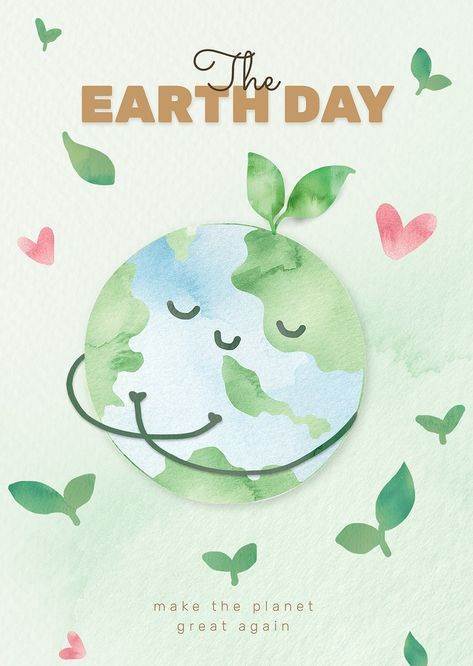 World Earth Day Poster, Environment Day Poster Ideas, Poster Environment, Save Earth Posters, Earth Day Poster, Earth Day Images, Environment Poster, Environmental Posters, Earth Day Posters