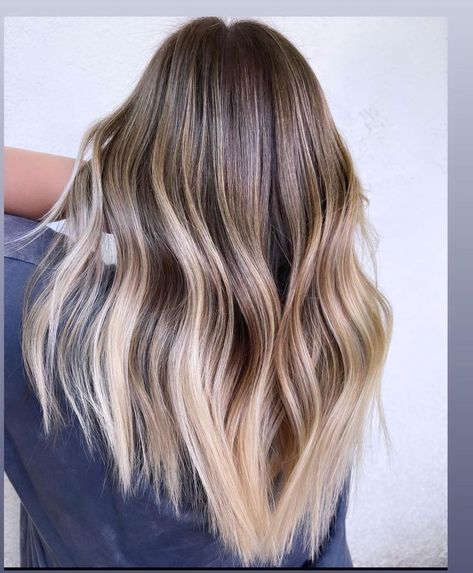 Hair magician on Instagram: “Dm for more enquiries Manchester City Centre” Blonde On Brown Hair Balayage, Balayage On Long Hair, Cosmo Hair, Coco Hair, Short Hair Highlights, Ashy Blonde, Manchester City Centre, Low Maintenance Hair, Brown Hair Balayage