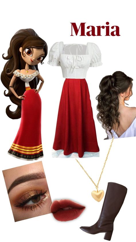 Maria from The Book of Life halloweeen ideas Adult Costumes Diy, Fun Halloween Outfits, Cute Couples Costumes, Quinceanera Themes Dresses, Best Halloween Costumes Ever, The Book Of Life, Classy Halloween Costumes, Classic Halloween Costumes, Halloween Coustumes