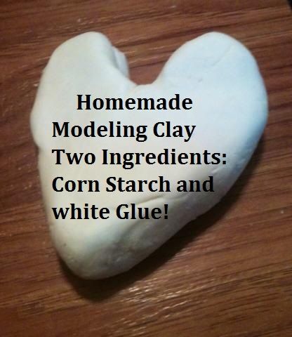 Just mix 1/2 cup white glue and 1 cup corn starch!       This is the consistency of modeling clay, not play dough.   It is thicker, a ... Diy Model Magic Clay Recipe, Homemade Molding Clay, Diy Modeling Clay, Modeling Clay Recipe, Homemade Clay Recipe, Clay Recipes, Art Recipes, Clay Recipe, Clay Dough