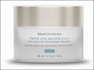 The anti-ageing formula contians 2% ceramides, 4% cholestrol and 2% omega-fatty acids, which are all said to play key roles in repairing dry and ageing skin. Skin Ceuticals, Skin Care Routine For 20s, Creme Anti Age, Best Skin Care Routine, Morning Skin Care Routine, Dry Skin Care, Anti Aging Treatments, Skin Repair, Anti Aging Cream