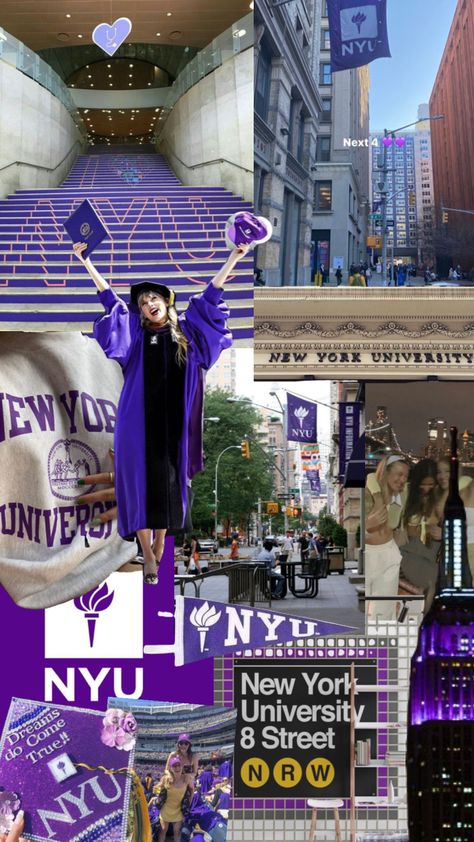 #nyu #future #nyc Nyu Student Aesthetic Wallpaper, Nyu Tisch Aesthetic, Nyu Student Aesthetic, Nyc University, Nyu University, Hailey Core, Nyu Campus, Ucla Campus, University Inspiration