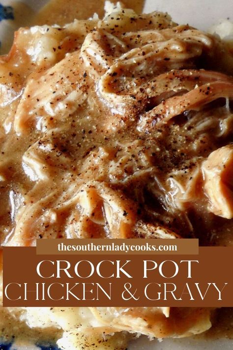 Crock Pot Chicken And Gravy, Roast Mississippi, Chicken And Gravy, Mississippi Roast, Chicken Crockpot Recipes Easy, Vegetarian Crockpot Recipes, Pot Recipes Healthy, Beef Roast, Crockpot Roast