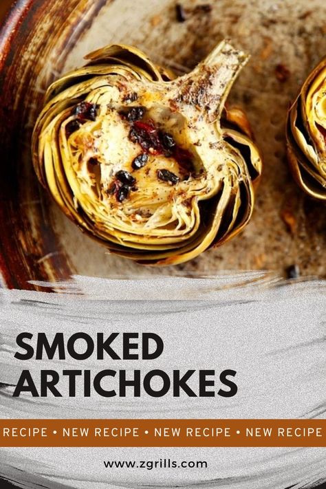 Smoked Artichoke, Smoked Butter, Smoked Artichoke Recipe, White Wine Butter Sauce, How To Cook Artichoke, Wine Butter, Artichoke Pasta, Vegetable Nutrition, Garlic Butter Sauce