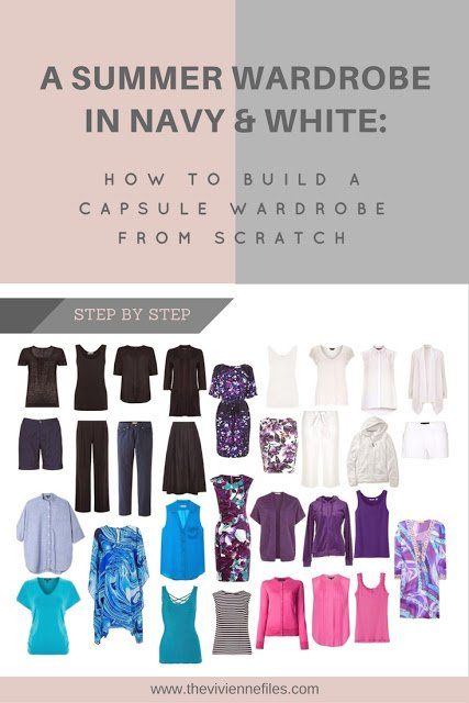 How to build a summer capsule wardrobe from scratch in a navy, white, and purple color palette (I have most of these: lounging kaftans, not so much) Navy Capsule Wardrobe, Capsules Wardrobe, Mediterranean Fashion, Outfit Staples, Lady Wardrobe, Wardrobe From Scratch, Capsule Wardrobe Winter, Build Wardrobe, Wardrobe Colors