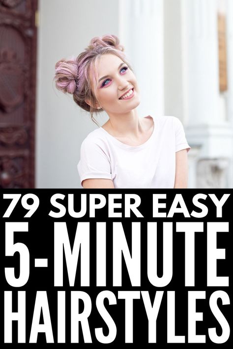 5 Minute Hairstyles, Short Spiked Hair, Easy Hairstyles Quick, Easy Hairstyles For School, Easy Hairstyles For Medium Hair, Growing Out Short Hair Styles, Bangs Short, Curly Hair Styles Easy, Trendy Short Haircuts