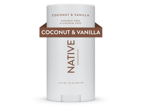 Native Deodorant Contains Naturally Derived Ingredients, 72 Hour Odor Control | Deodorant for Women and Men, Aluminum Free with Baking Soda, Coconut Oil and Shea Butter | Coconut & Vanilla Vanilla Deodorant, Baking Soda Coconut Oil, Native Deodorant, Deodorant For Women, Paraben Free Products, Baking Soda, Deodorant, Shea Butter, Coconut Oil