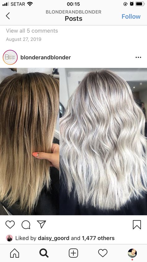 Icey Blonde Fall Hair, Dark To Blonde, Vacay Hair, Shadow Roots Hair, Icey Blonde, Icy Blonde Highlights, Ice Blonde Hair, Fall Blonde Hair, Ash Blonde Hair Colour