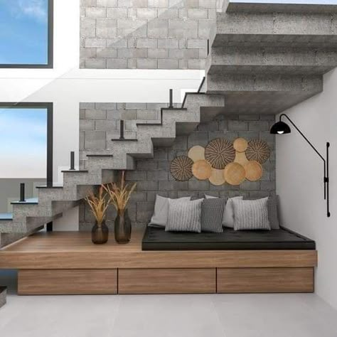 Luxury Stairs, تحت الدرج, Staircase Interior Design, Loft House Design, Staircase Design Modern, Stairs Design Interior, Stairs In Living Room, Escalier Design, Contemporary House Exterior