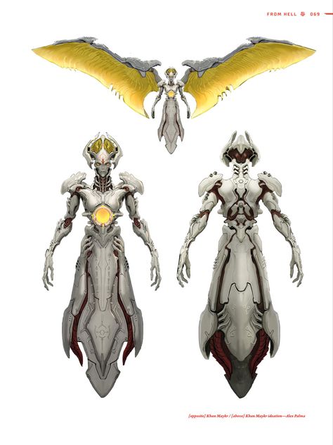 Khan Maykr, Doom Eternal, Alien Concept, Alien Concept Art, Robots Concept, Robot Concept Art, Monster Design, Armor Concept, Angel Art