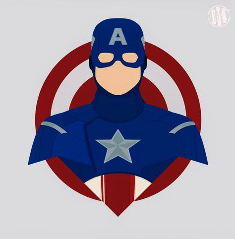 Captain America Drawing Captain America, Marvel Cartoon Drawings, Captain America Painting, Captain America Sketch, America Painting, Captain America Drawing, America Drawing, Caption America, Captain America Suit