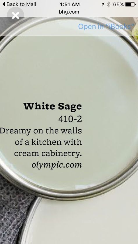 Sage Paint, Kitchens White, Kitchen Paint Colors, Paint Colour, Interior Paint Colors, White Sage, Kitchen Redo, Kitchen Paint, Paint Colors For Home