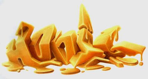 By Daim Graffiti School, Graffiti Letters Styles, Best Spray Paint, Graffiti Art Letters, 3d Graffiti, Graffiti Wildstyle, Graffiti Pictures, Graff Art, Graffiti Piece