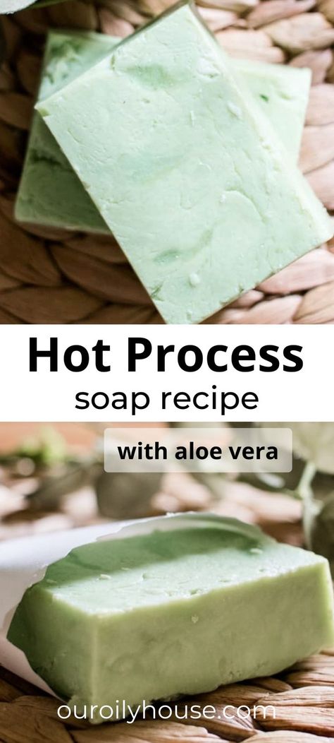 Making homemade soap is simple and fun! Once you learn how to make soap, you can start making your own products at home. There are many different ways to make soap, and each method has its advantages and disadvantages. Aloe Soap Recipe, Aloe Vera Soap Recipe, Hot Process Soap Recipes, Face Soap Recipe, Soap Making For Beginners, Diy Toiletries, Soap Artisan, Hot Process Soap, Aloe Vera Soap