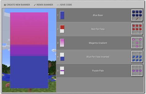 Trans Flag Minecraft Banner Tutorial, Trans Flag Minecraft Banner, Minecraft Pride Banners, Cute Banner Designs Minecraft, Minecraft Banner Ideas, Minecraft Banner Patterns, Banner Patterns, Minecraft Banner, Minecraft Things