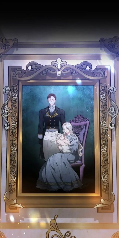 Family Potrait, Royal Family Portrait, Character Tropes, Anime Base, Anime Family, Manhwa Manga, Family Portrait, Family Portraits