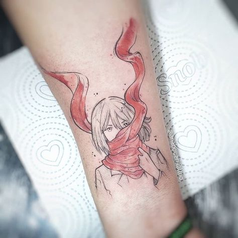 Mikasa Ackerman Tattoo Ideas, Mikasa Tattoo, Changing Tattoo, Tattoo Design Stencil, Titan Tattoo, Attack On Titan Tattoo, Shop Tattoo, Ancient Tattoo, Cloud Tattoo