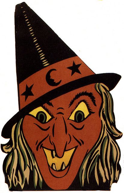 Vintage Halloween Vintage Halloween Witch, Vintage Halloween Images, Halloween Clothes, Vintage Halloween Costume, Halloween Graphics, Halloween Collectables, Halloween Ii, Cartoon Photo, Vintage Halloween Decorations