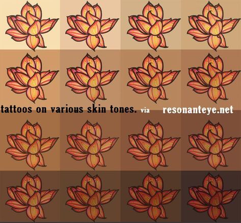 Cold Skin Tone, Tonal Value, Pale People, Tattoo Techniques, Elements Tattoo, Warm Skin Tone, Piece Of Advice, Tattoo Aftercare, Layers Of Skin