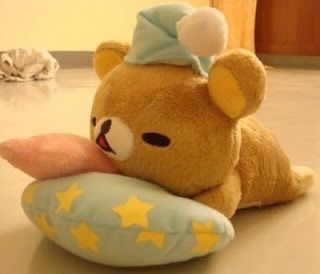 Sleep With Me, Rilakkuma, Teddy Bear, Sleep, Stars