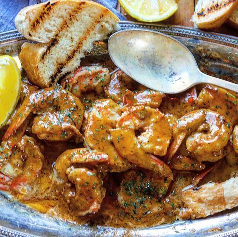 Love This New Orleans Barbecue Shrimp! – Shrimp In Crockpot, Barbeque Shrimp, New Orleans Bbq Shrimp, Shrimp Bbq Recipes, Barbecue Shrimp, Thanksgiving Vegetables, Louisiana Seafood, New Orleans Recipes, Bbq Shrimp