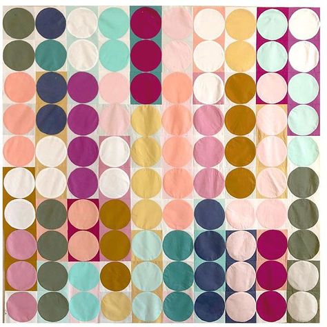 Two Color Palette, Circle Quilt Patterns, Skill Building, Circle Quilts, Pdf Quilt Pattern, Contemporary Quilts, Machine Applique, Scrappy Quilts, Fabric Bundle