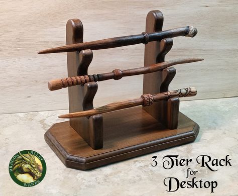 SOLD - Wisconsin Wand Ideas, Wand Stand, Harry Potter Room Decor, Diy Wand, Harry Potter Room, Harry Potter Wand, Magic Wand, Diy Clay, Wizarding World