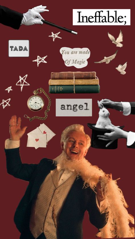 Magician Aziraphale my beloved #aziraphale #goodomens Good Omens Aziraphale, Good Omens, Michael Sheen, Your Aesthetic, Connect With People, The Magicians, Creative Energy, Energy