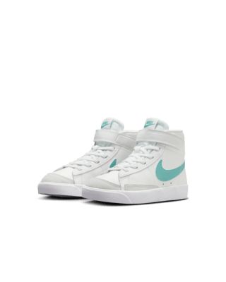 Nike Blazer Mid '77 Little Kids' Shoes Nike Blazer Mid 77, Nike Blazer Mid, Nike Blazers Mid, Blazer Mid, Mid Top, Nike Blazer, Elastic Laces, White White