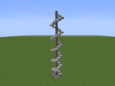 Spiral Stairs Minecraft, Spiral Staircase Minecraft, Stairs In Minecraft, Minecraft Spiral Staircase, Minecraft Staircase Design, Minecraft Spiral, Staircase Minecraft, Minecraft Stairs, Minecraft Staircase