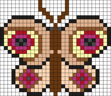 Perler Designs, Keychain Ideas, Pearl Beads Pattern, Hama Beads Design, Pattern Maker, Diy Perler Bead Crafts, Hama Bead, Beads Designs, Kandi Patterns