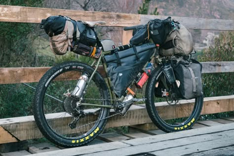 Two Years In… Packing for a Long-Term Bike Tour – Ryan Wilson | The Radavist | A group of individuals who share a love of cycling and the outdoors. Bike Touring Packing, Gravel Bike Bicycles, Winter In The Mountains, Bikepacking Gear, Bikepacking Bags, Touring Bicycles, Packing For A Trip, Bike Packing, Bicycle Travel