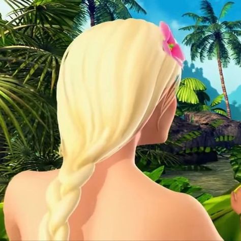 Barbie Pp, 2000s Childhood Nostalgia, Animals Red Panda, Barbie As The Island Princess, Hair Inspo Blonde, The Island Princess, Old Barbie, 2000s Childhood, 2000s Barbie