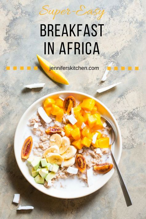 Food From Africa, African Breakfast Recipes, African Breakfast, International Breakfast, Healthy Snacks On The Go, Super Easy Breakfast, Easy And Healthy Breakfast, Carribean Food, Breakfast Inspiration