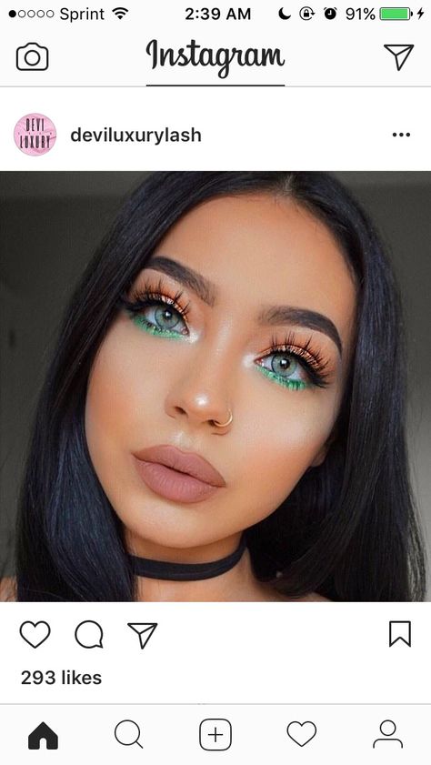 St Patrick's Day Makeup, Saint Patricks Day Makeup, Day Eye Makeup, Concert Makeup, Day Makeup Looks, Rave Makeup, Green Makeup, Saint Patties, Eye Makeup Designs