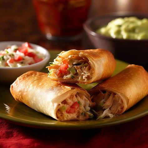 Chi-Chi's Chicken Chimichangas Recipe | Recipes.net Chi Chi's Baked Chicken Chimichanga, Chi Chi’s Baked Chicken Chimichangas, Chi Chi's Chimichanga Recipe, Chicken Chimichanga, Chicken Chimichangas, Rotisserie Chicken Recipe, Chimichanga Recipe, Chi Chi's, Alfredo Sauce Recipe