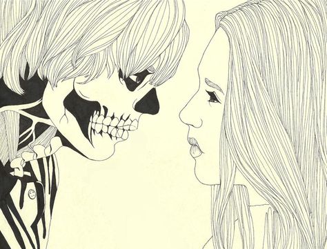 American Horror Story Drawing, American Horror Story Art, Tate And Violet, American Horror Story 3, Story Drawing, American Story, Evan Peters, Arte Fantasy, Horror Story