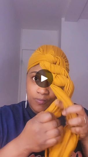 Headtie Styles, Head Wraps, African Fashion, Style Me, Natural Hair Styles, Hair Styles, Hair