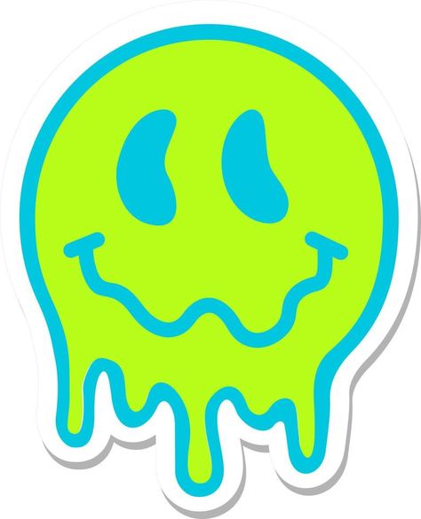 Melting smile. Funny psychedelic surreal techno acid LSD melt smile face logo. Dripping smile. Good mood. Positive emoji. Molten. Sad face. Vector emoji. Emoji face. Face symbol. Positive emoji. Acid Lsd, Smile Logo, Emoji Design, Emoji Faces, Face Logo, Ads Creative, Nature Design, Smile Face, Vintage Logo