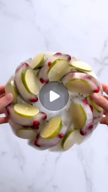 Nordic Ware on Instagram: "How to make a decorative Bundt ice ring for your favorite punch bowl recipe! We love adding ingredients to the design of the Bundt such as cranberries, rosemary and lime slices and freezing water in sections to hold in place. It’s important to use chilled water after each addition so the layer below doesn’t melt! It creates a stunning ice display to add to any punch bowl. You can also freeze juice instead of water if desired based on the cocktail recipe. Perfect idea for New Years using any Bundt or Bundtlette Pan! #newyearseve #punchbowl #bundt #ice #cocktail #partyideas #nordicware" Ice Ring For Punch Bowl, Freezing Water, Frozen Juice, Ice Ring, Ice Bowl, Punch Bowls, Ice Molds, Nordic Ware, Bundt Cakes