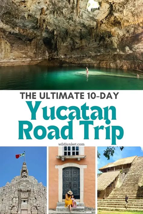 Yucatan Road Trip: My 10-Day Yucatan Itinerary [2023] - Mexico Travel Blog Cozumel Island, Holbox Island, Mexico Itinerary, Tulum Ruins, Yucatan Mexico, Yucatan Peninsula, California Travel Road Trips, Quintana Roo, Road Trip Itinerary