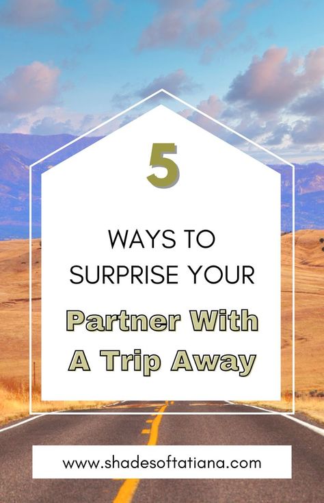 How do you surprise a loved one with a trip away? If you have been stuck at home for a long time during the pandemic and restrictions are looking to ease, now is a good time to surprise your loved one with a trip away to escape life for a few days. Check out some creative ways to surprise your partner with a trip away! Behind Every Great Man, Stuck At Home, Nba Stars, Trip Ideas, Good Time, 5 Ways, Travel Fun, Relationship Advice, First Love