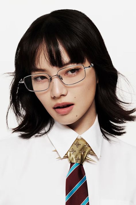 Gentle Monster Release 2024 Optical Collection | Hypebae High School Experience, Alluka Zoldyck, Glasses Inspiration, Student Id, Nana Komatsu, Mood Style, Metal Embellishments, Cute Glasses, Cool Glasses