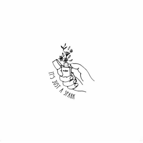 Paramore Tattoos Ideas, Small Paramore Tattoo, Paramore Tattoo Last Hope, Paramore Quote Tattoo, It’s Just A Spark Paramore Tattoo, Its Just A Spark But Its Enough Tattoo, Fake Happy Tattoo Paramore, Paramore Flash Tattoo, Sia Tattoo Ideas